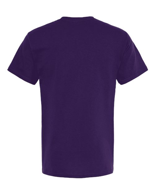 M&O 4800 Gold Soft Touch T-Shirt #color_Purple