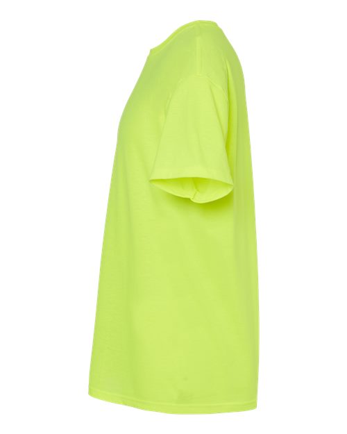 M&O 4800 Gold Soft Touch T-Shirt #color_Safety Green