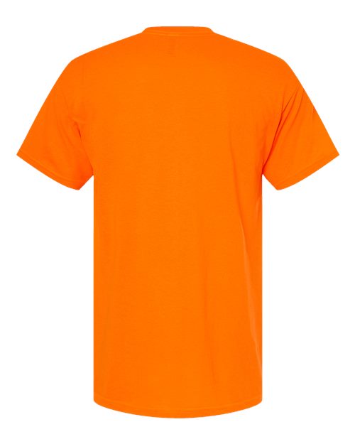 M&O 4800 Gold Soft Touch T-Shirt #color_Safety Orange