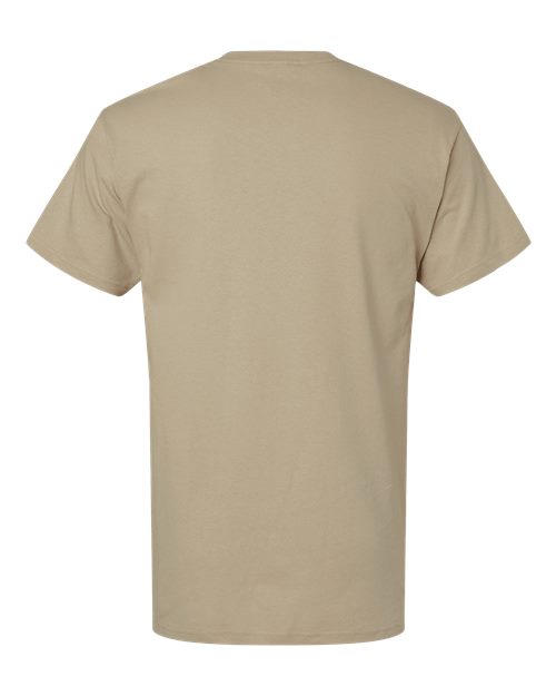 M&O 4800 Gold Soft Touch T-Shirt #color_Sand