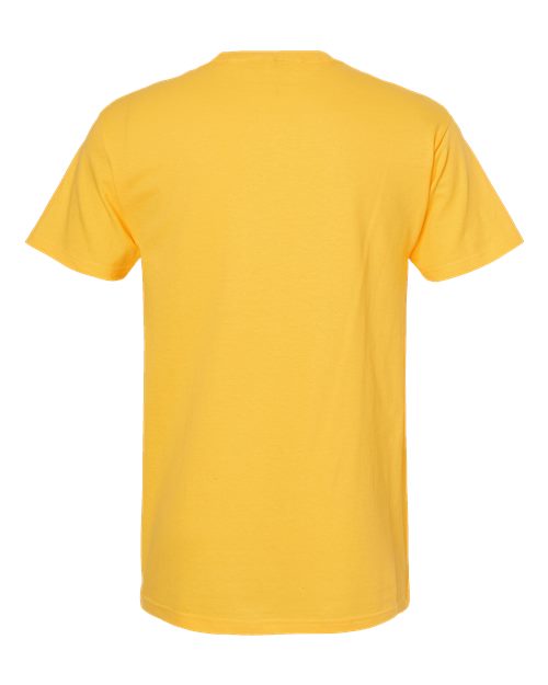 M&O 4800 Gold Soft Touch T-Shirt #color_Yellow