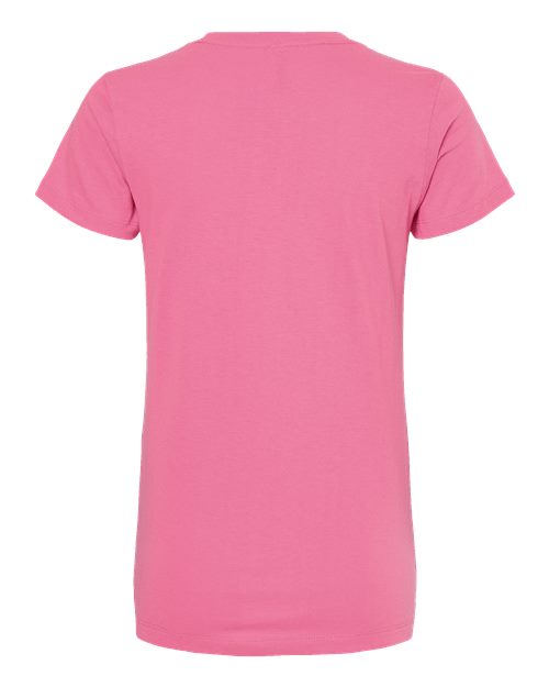 M&O 4810 Women's Gold Soft Touch T-Shirt #color_Azalea