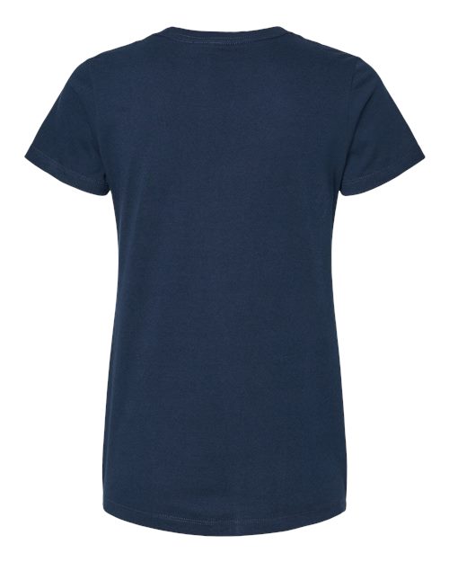 M&O 4810 Women's Gold Soft Touch T-Shirt #color_Deep Navy