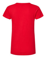 M&O 4810 Women's Gold Soft Touch T-Shirt #color_Deep Red