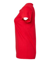 M&O 4810 Women's Gold Soft Touch T-Shirt #color_Deep Red