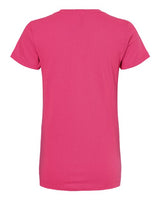 M&O 4810 Women's Gold Soft Touch T-Shirt #color_Heliconia