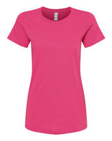 M&O 4810 Women's Gold Soft Touch T-Shirt #color_Heliconia