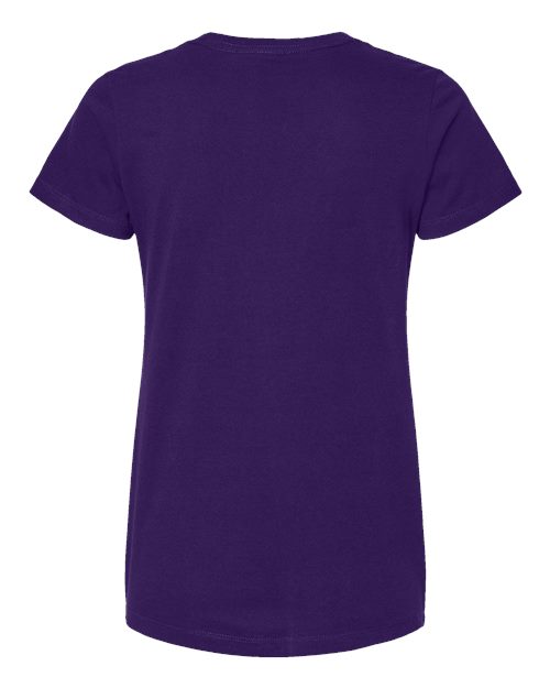 M&O 4810 Women's Gold Soft Touch T-Shirt #color_Purple