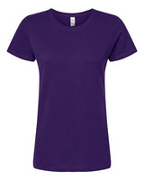M&O 4810 Women's Gold Soft Touch T-Shirt #color_Purple