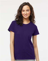 M&O 4810 Women's Gold Soft Touch T-Shirt #color_Purple