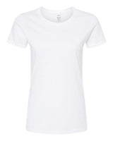 M&O 4810 Women's Gold Soft Touch T-Shirt #color_White