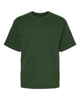 M&O 4850 Youth Gold Soft Touch T-Shirt #color_Forest Green