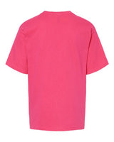 M&O 4850 Youth Gold Soft Touch T-Shirt #color_Heliconia