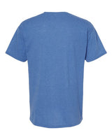M&O 4800 Gold Soft Touch T-Shirt #color_Heather Royal