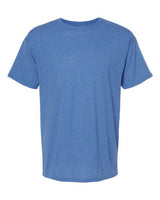 M&O 4800 Gold Soft Touch T-Shirt #color_Heather Royal