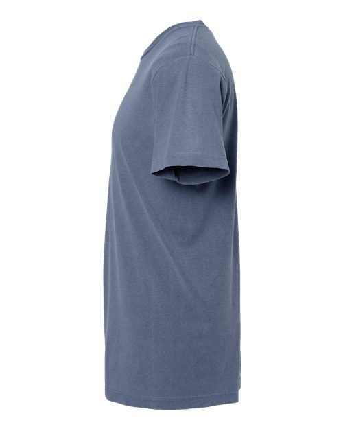 M&O 6500M Vintage Garment-Dyed T-Shirt #color_Blue Jean