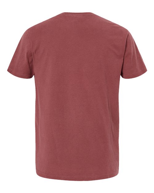 M&O 6500M Vintage Garment-Dyed T-Shirt #color_Brick