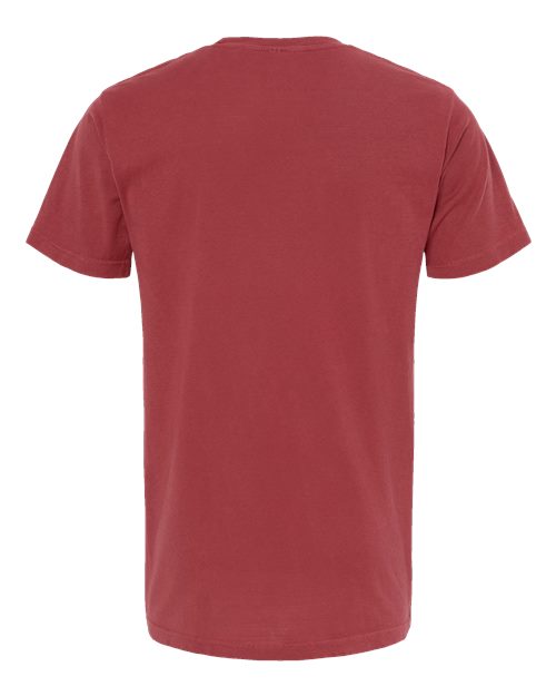 M&O 6500M Vintage Garment-Dyed T-Shirt #color_Crimson