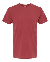 M&O 6500M Vintage Garment-Dyed T-Shirt #color_Crimson