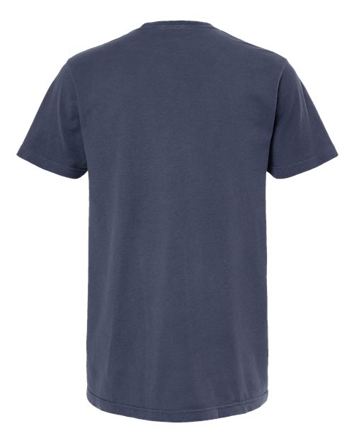 M&O 6500M Vintage Garment-Dyed T-Shirt #color_Navy