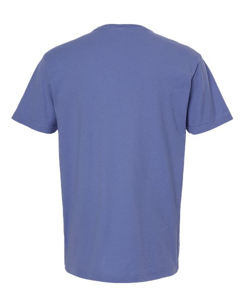 M&O 6500M Vintage Garment-Dyed T-Shirt #color_Periwinkle
