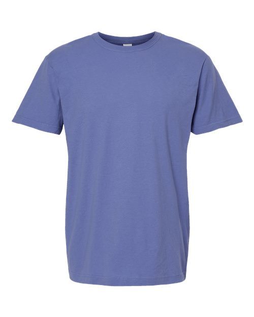 M&O 6500M Vintage Garment-Dyed T-Shirt #color_Periwinkle