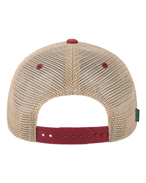 LEGACY OFA Old Favorite Trucker Cap #color_Cardinal/ Khaki