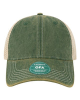LEGACY OFA Old Favorite Trucker Cap #color_Dark Green/ Khaki