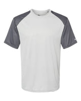 Badger 4230 Breakout T-Shirt #color_Silver/ Graphite