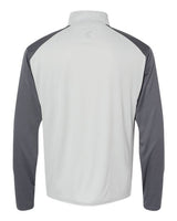 Badger 4231 Breakout Quarter-Zip Pullover #color_Silver/ Graphite