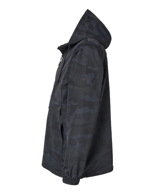 Independent Trading Co. EXP94NAW Nylon Anorak #color_Black Camo