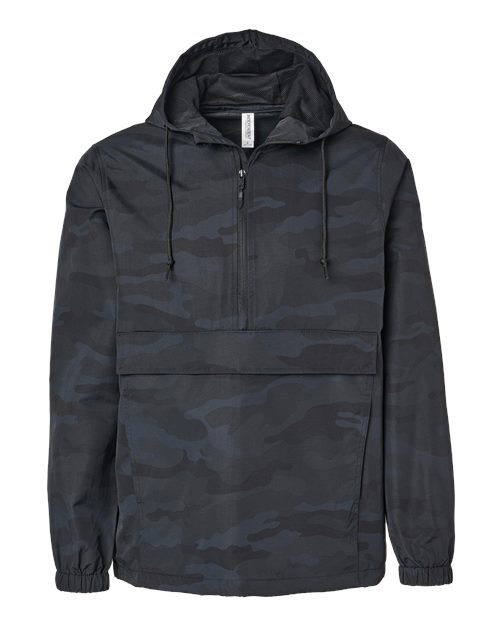 Independent Trading Co. EXP94NAW Nylon Anorak #color_Black Camo