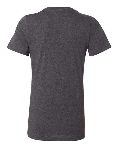 Bella + Canvas 6400CVC Ladies' Relaxed Heather CVC Short-Sleeve T-Shirt #color_DRK GREY HEATHER