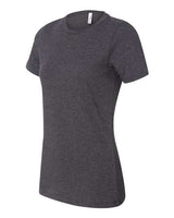 Bella + Canvas 6400CVC Ladies' Relaxed Heather CVC Short-Sleeve T-Shirt #color_DRK GREY HEATHER