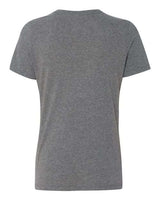 Bella + Canvas 6400CVC Ladies' Relaxed Heather CVC Short-Sleeve T-Shirt #color_DEEP HEATHER