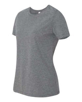 Bella + Canvas 6400CVC Ladies' Relaxed Heather CVC Short-Sleeve T-Shirt #color_DEEP HEATHER
