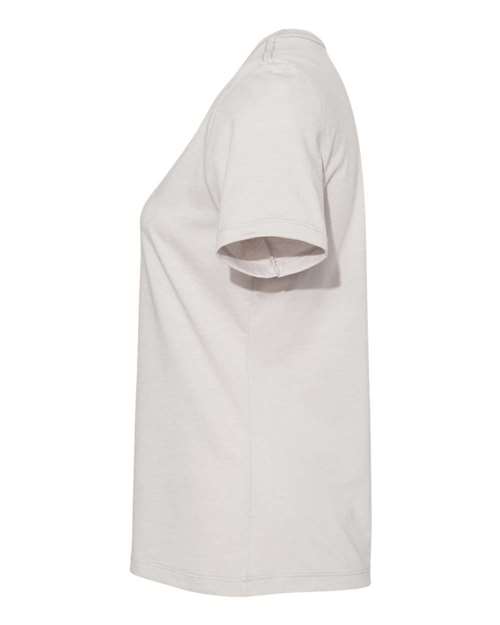 Bella + Canvas 6400CVC Ladies' Relaxed Heather CVC Short-Sleeve T-Shirt #color_HEATHR COOL GREY