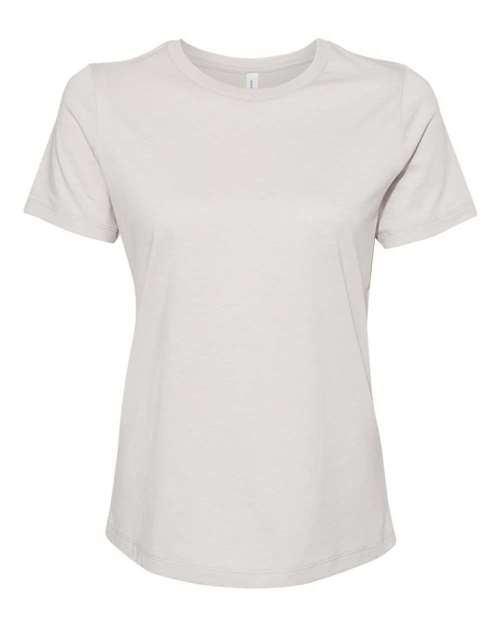 Bella + Canvas 6400CVC Ladies' Relaxed Heather CVC Short-Sleeve T-Shirt #color_HEATHR COOL GREY