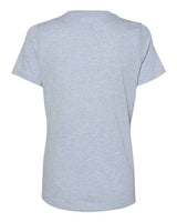 Bella + Canvas 6400CVC Ladies' Relaxed Heather CVC Short-Sleeve T-Shirt #color_HTHR PRISM BLUE