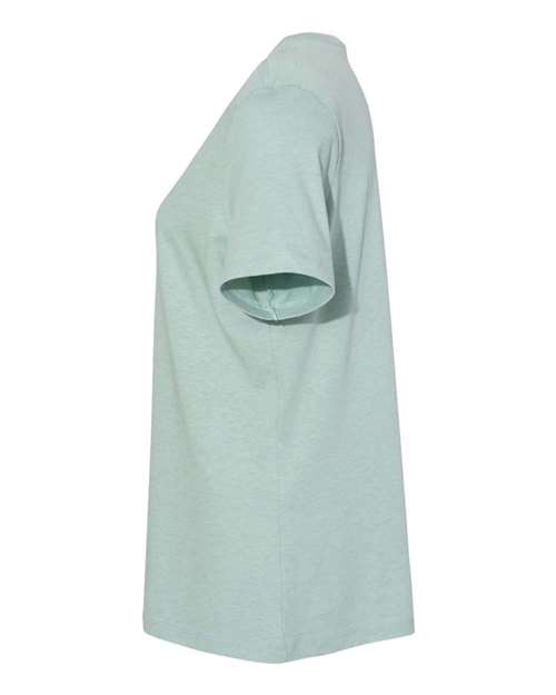 Bella + Canvas 6400CVC Ladies' Relaxed Heather CVC Short-Sleeve T-Shirt #color_HTH PRSM DSTY BL