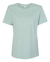 Bella + Canvas 6400CVC Ladies' Relaxed Heather CVC Short-Sleeve T-Shirt #color_HTH PRSM DSTY BL
