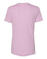 Bella + Canvas 6400CVC Ladies' Relaxed Heather CVC Short-Sleeve T-Shirt #color_HTHR PRISM LILAC