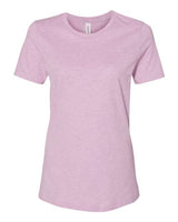 Bella + Canvas 6400CVC Ladies' Relaxed Heather CVC Short-Sleeve T-Shirt #color_HTHR PRISM LILAC