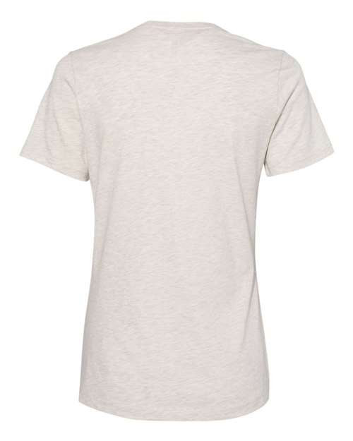 Bella + Canvas 6400CVC Ladies' Relaxed Heather CVC Short-Sleeve T-Shirt #color_HTHR PRSM NATURL