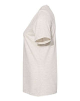 Bella + Canvas 6400CVC Ladies' Relaxed Heather CVC Short-Sleeve T-Shirt #color_HTHR PRSM NATURL