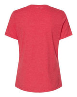 Bella + Canvas 6400CVC Ladies' Relaxed Heather CVC Short-Sleeve T-Shirt #color_HEATHER RED