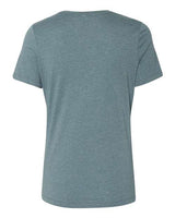 Bella + Canvas 6400CVC Ladies' Relaxed Heather CVC Short-Sleeve T-Shirt #color_HEATHER SLATE