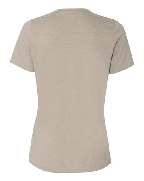 Bella + Canvas 6400CVC Ladies' Relaxed Heather CVC Short-Sleeve T-Shirt #color_HEATHER STONE