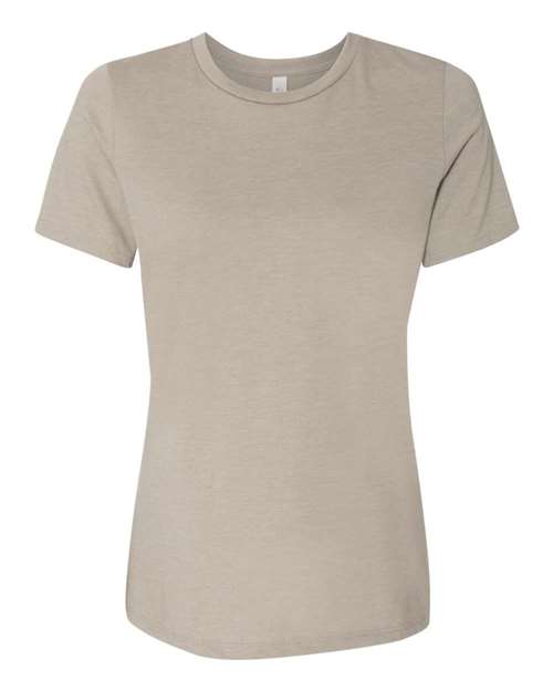 Bella + Canvas 6400CVC Ladies' Relaxed Heather CVC Short-Sleeve T-Shirt #color_HEATHER STONE