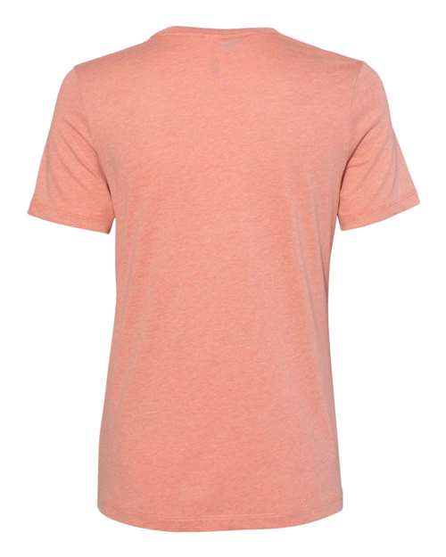 Bella + Canvas 6400CVC Ladies' Relaxed Heather CVC Short-Sleeve T-Shirt #color_HEATHER SUNSET